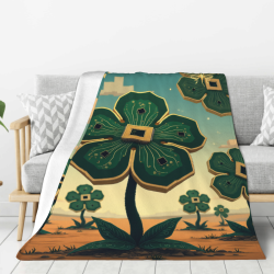 Coperta in flanella verticale 280g con stampa a lato singolo