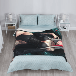 280g Vertical Single - sided Printed Flannel Blanket, Soft and Warm