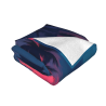 280g horizontale Flanell-Decke mit Sonnenuntergang Meerblick-Druck
