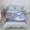 280g Vertical Full - width Single - sided Printed Flannel Blanket