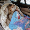 280g Vertical Full - width Single - sided Printed Flannel Blanket