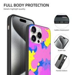 iPhone 15 Pro/Pro Max 抽象潑墨手機殼 - okomall