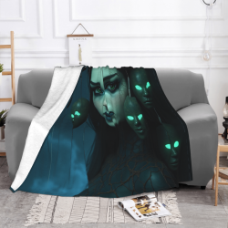280g horizontale Flanell-Decke: Geheimnisvolles Muster und super Weichheit