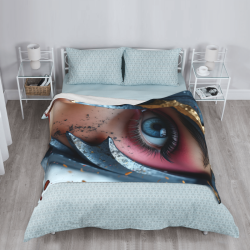 Couverture en flanelle verticale 280g avec impression unilatérale, confortable pour plusieurs scénarios