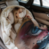 280g Horizontal Flannel Blanket (Character Eye - Makeup Pattern)