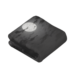 Couverture en flanelle verticale 280g avec impression recto, confortable et chaude