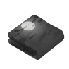 Couverture en flanelle verticale 280g avec impression recto, confortable et chaude