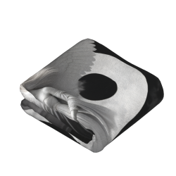 280g vertikale Engel-Dämon-Yin-Yang-Muster Flanell-Decke