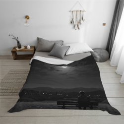 280g Einseitig Bedruckte Flanell-Decke, Bequem und Warm