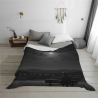 Coperta in flanella stampata a faccia singola 280g, comoda e calda