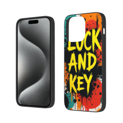 Custodia per iPhone 15/Pro/Max con design astratto inchiostro liquido - okomall