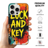 Custodia per iPhone 15/Pro/Max con design astratto inchiostro liquido - okomall