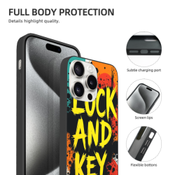 iPhone 15/Pro/Max 抽象泼墨手机壳 - okomall