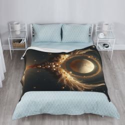 280g Vertical Full - width Single - side Printed Flannel Blanket