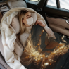 Coperta in flanella 280g con stampa a un lato, comoda, calda e adatta a molteplici occasioni