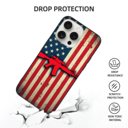 美国国旗iPhone 15 Pro/Pro Max手机壳 - okomall