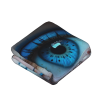280g Vertical - style Single - sided Printed Flannel Blanket (Dreamy Eye)