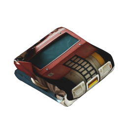 280g 縦型フランネルブランケット トランスフォーマー柄