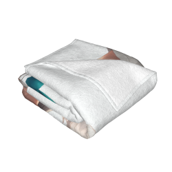 280g horizontale Flanell-Decke mit Druck eines niedlichen Anime-Mädchens