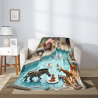 Coperta Divertimento in Piscina Estate - Flanella Accogliente