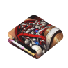 Couverture en flanelle verticale 280g avec motif de fille anime