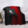 Coperta in flanella da 280g con motivo pirata, calda e comoda