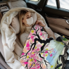 Coperta in flanella 280g stile verticale - paesaggio cinese