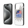 Чехол для iPhone 15 Pro/Pro Max с текстурой перьев - okomall