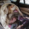 Couverture en flanelle verticale 280g avec motif de personnage sexy