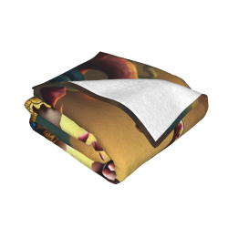 280g horizontale Flanell-Decke mit niedlichem Schweinemuster