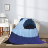 280g Vertikal - Stil Einseitig Bedruckte Bequeme Flanelldecke