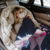 Coperta in flanella orizzontale da 280g con squisito disegno anime