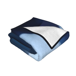 Coperta in flanella orizzontale da 280g stampata su un lato