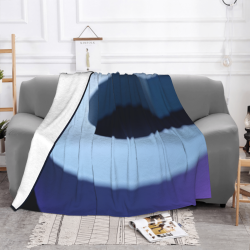 280g Horizontal Single - Sided Printed Flannel Blanket