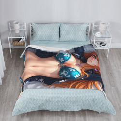 280g vertikale Flanell-Decke mit Anime-Muster