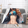Coperta in flanella a tema Nami di One Piece - Okomall