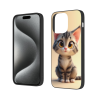 Funda para teléfono con diseño de gato lindo - iPhone 15/15 Pro/15 Pro Max - okomall