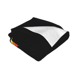 280g Horizontal Single - side Printed Volcano Pattern Flannel Blanket