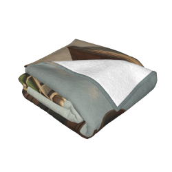 280g horizontale Flanell-Decke mit Sci-Fi-Kampffahrzeug-Muster