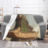 280g horizontale Flanell-Decke mit Sci-Fi-Kampffahrzeug-Muster