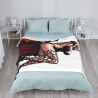 Coperta in flanella verticale 280g con stampa di personaggio anime sexy