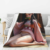 Couverture en flanelle verticale 280g avec impression de personnage anime