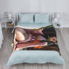 Coperta in flanella verticale 280g con stampa di personaggio anime