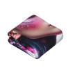 280g Vertical Flannel Blanket: Artistic Portrait Pattern