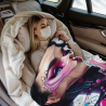 280g Vertical Flannel Blanket: Artistic Portrait Pattern