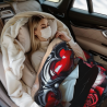 280g Vertikales Liebes-Herz-Rosen-Lippen-Muster Flanellbett