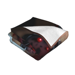 280g horizontale Flanell-Decke mit Rotlippen- und Herz-Druck