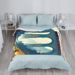 280g Vertical Full - width Single - sided Printed Flannel Blanket - A Choice for Comfort and Warmth