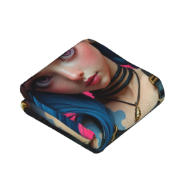 Manta de franela vertical de 280g, estampado personalizado de anime