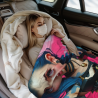 Coperta in flanella verticale 280g, stampa personalizzata anime